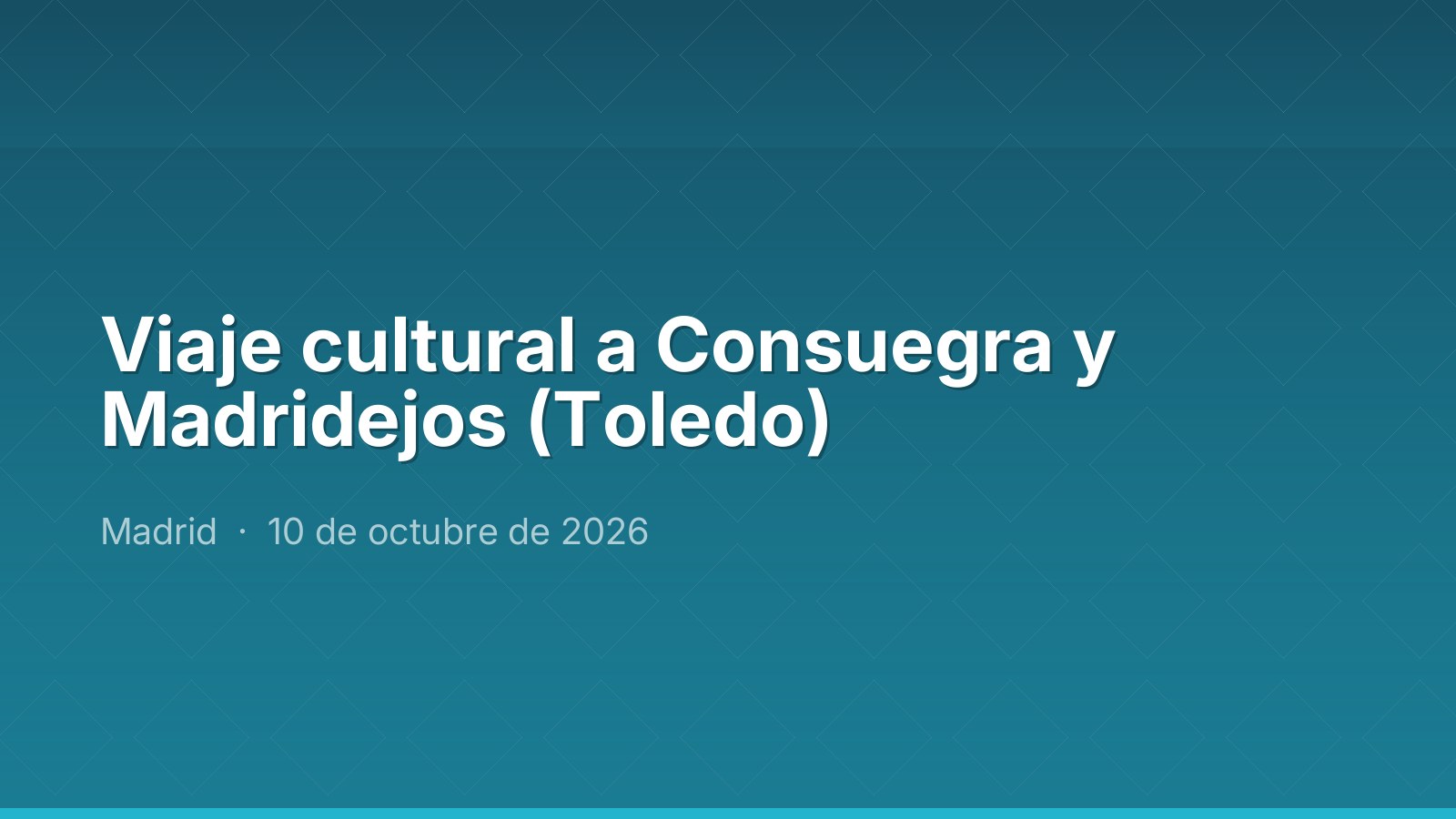 Cultural trip to Consuegra and Madridejos (Toledo)